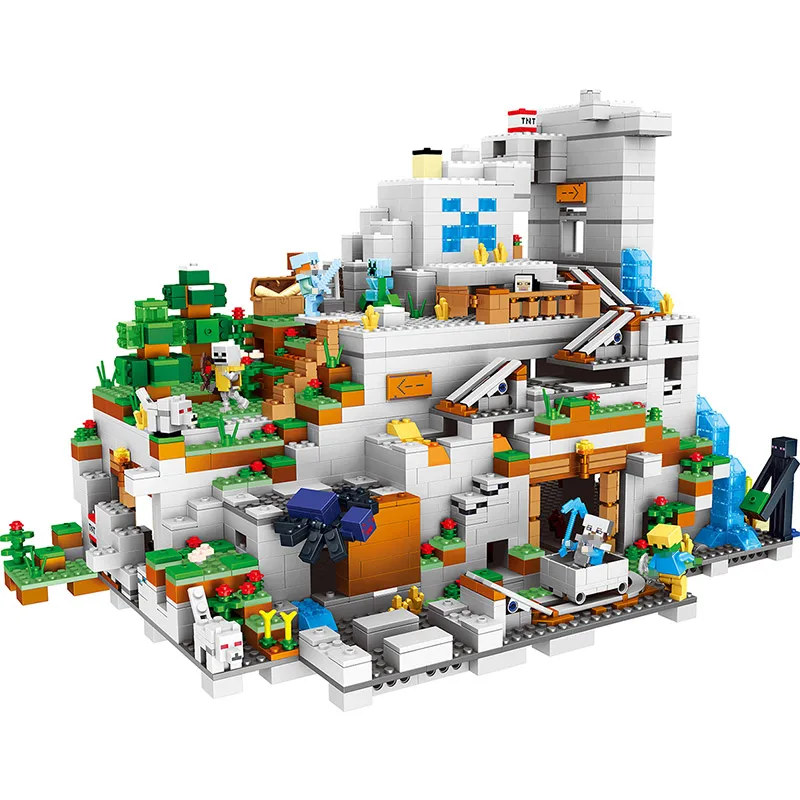 

JoyyiforMy World Series Best Educational Building Blocks For Toddlers Iron Golem Clever Toys Compatible LegoINGlys Minecrafter