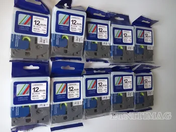 

Label 10 Pack Replace TZ TZe-231 P Touch Label Tape Compatible P-touch TZ2-231 Black on White 0.47 Inch (12mm) x 26.2 Feet (8m)