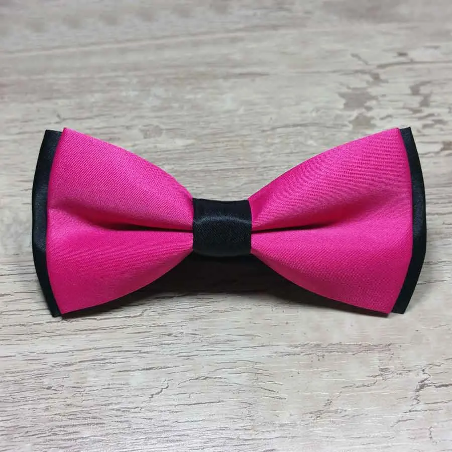 Новые однотонные Цвет Для мужчин галстуки Мода дружки Цвет ful съемный воротник галстуки-бабочки для Для мужчин прямая Распродажа - Цвет: L2