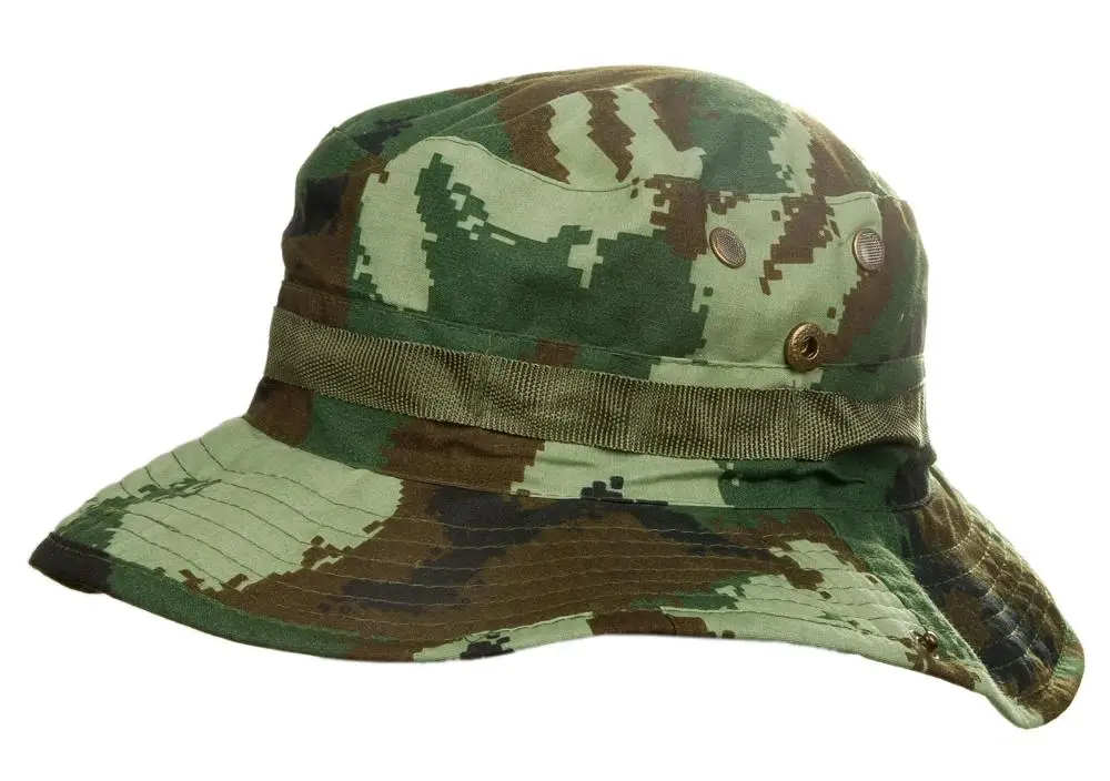 SWAT боевой SWAT MILSPEC BOONIE шапка Размер L разноцветный - Цвет: summer woodland camo