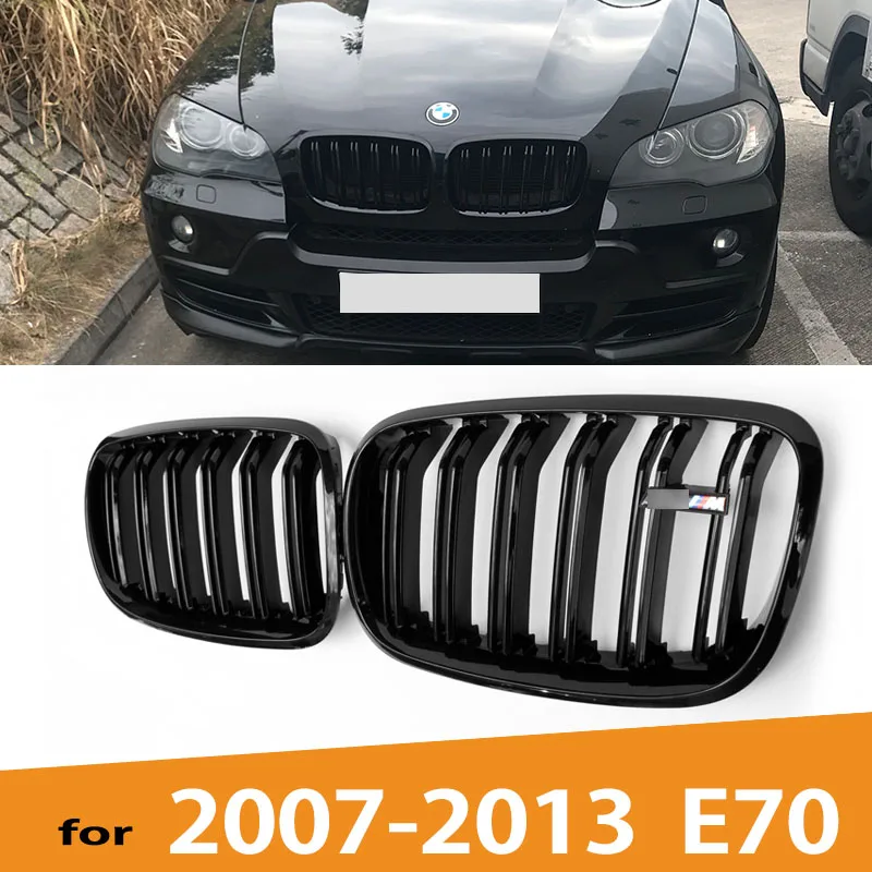 VOE E70 E71 ABS Gloss Black Msport-style Front Racing Grill Grille for BMW X-series 2007-2013 X6-series 2008-2014 | Автомобили и