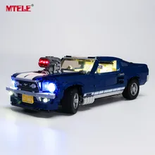 MTELE брендовый светодиодный светильник Up Kit Игрушка для 10265 Ford Mustang светильник ing комплект совместим с 21047(модель не входит в комплект
