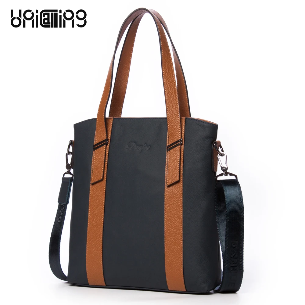 UniCalling men designer handbags high quality men brand leather business man bag fashion shoulder bag full real leather bag UniCalling men designer handbags high quality men brand leather business man bag fashion shoulder bag full real leather bag