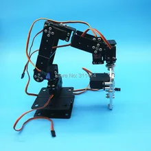 1 Набор DIY 6 DOF 3D вращающийся металлический механический манипулятор робот-рука набор для умного автомобиля Arduino части робота обучающая платформа