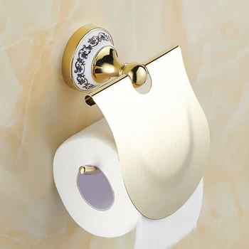 

WIILII 1 Pc Stainless Steel Toilet Paper Holder Durable Bathroom Accessories Tissue Holder Roll Paper Holder Box Fashion Design