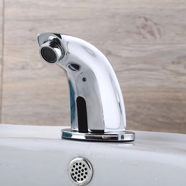 

Italy style Brass Sensor Faucet Touchless Electronic Faucet (only Cold) Self-generating DC power