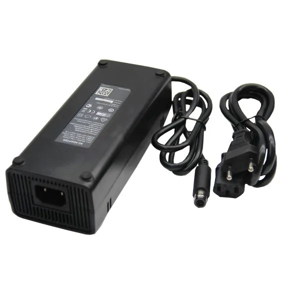 EU AC Adapter Charger Power Supply Cable Cord for Microsoft Xbox 360 E Consolepower supply
