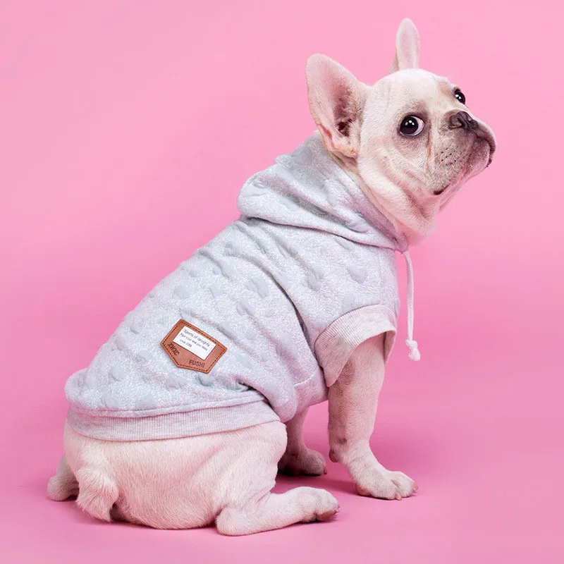 

Autumn Dog Clothes for Small Dogs Cotton Warm Coat for Chihuahua French Bulldog Print Hoodies for Puppy Cat Outfit Dog Costume