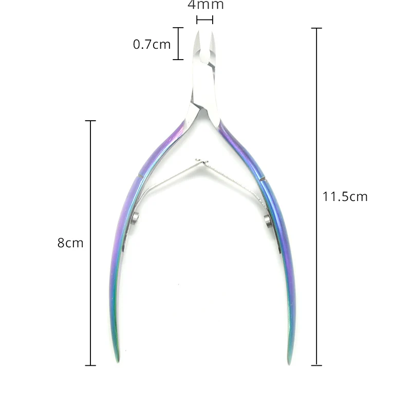 Кусачки для кутикулы и ногтей, кусачки для ногтей, инструмент для маникюра из нержавеющей стали