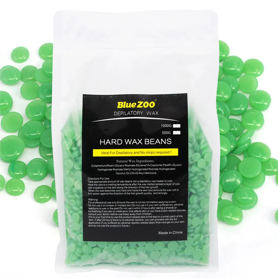 New Wax for Depilation 1000g Green Tea No Strip Depilatory Hot Film Hard Wax Pellet Waxing Bikini Hair Removal Bean Dropshipping New Wax for Depilation 1000g Green Tea No Strip Depilatory Hot Film Hard Wax Pellet Waxing Bikini Hair Removal Bean Dropshipping