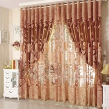 Высококачественная модная занавеска, Современная короткая Роскошная занавеска с вырезами, занавеска для гостиной, спальни