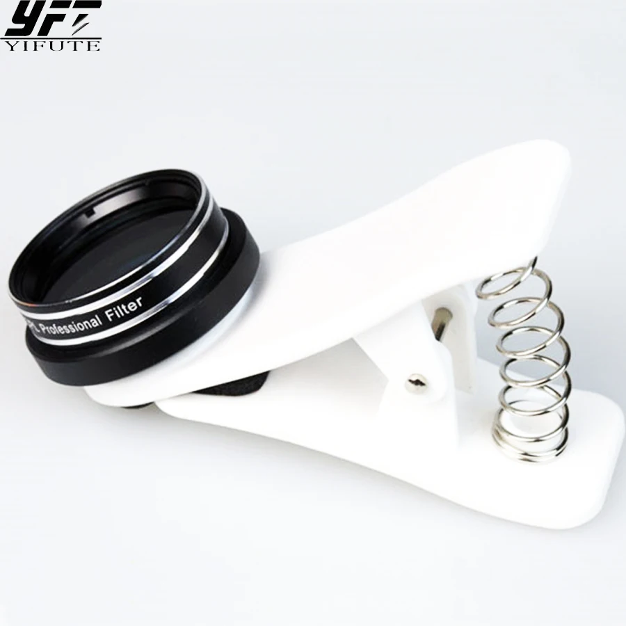 

CPL Polarizing Filter Lens Professional Optical Filter Lenses Phone Camera Kit Lente For iphone Samsung S6 S7 Edge Huawei LG CPL