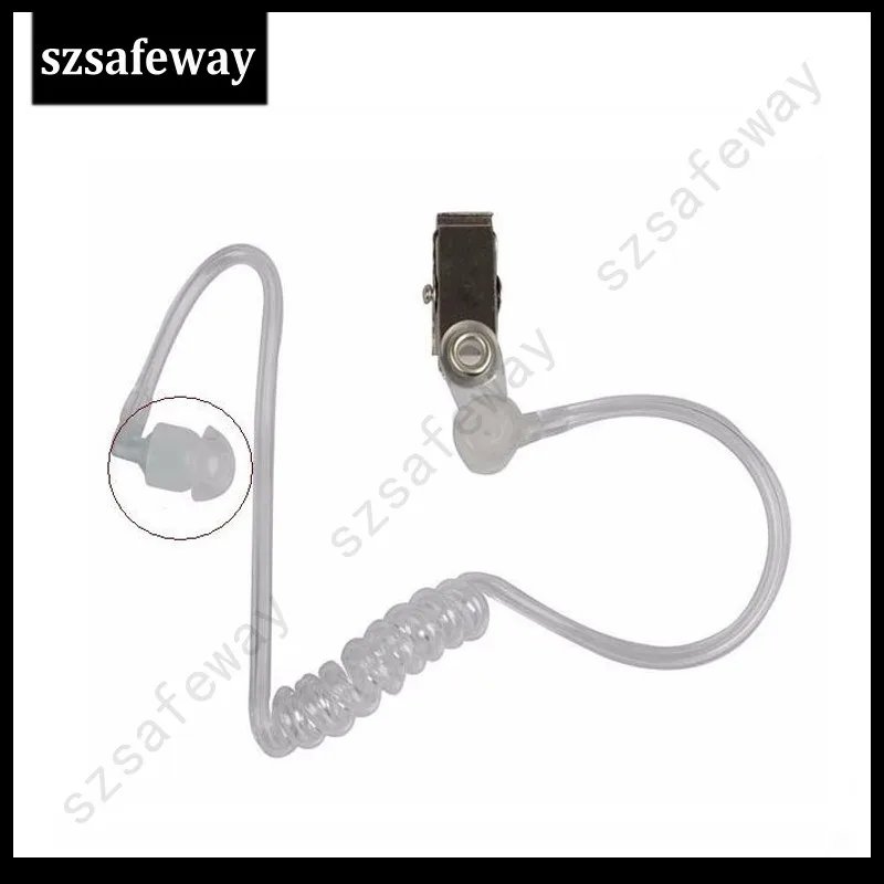 10pcs lot walkie talkie mushroom silicone Earbud eartip for Motorola for baofeng two way radio surveillance 4