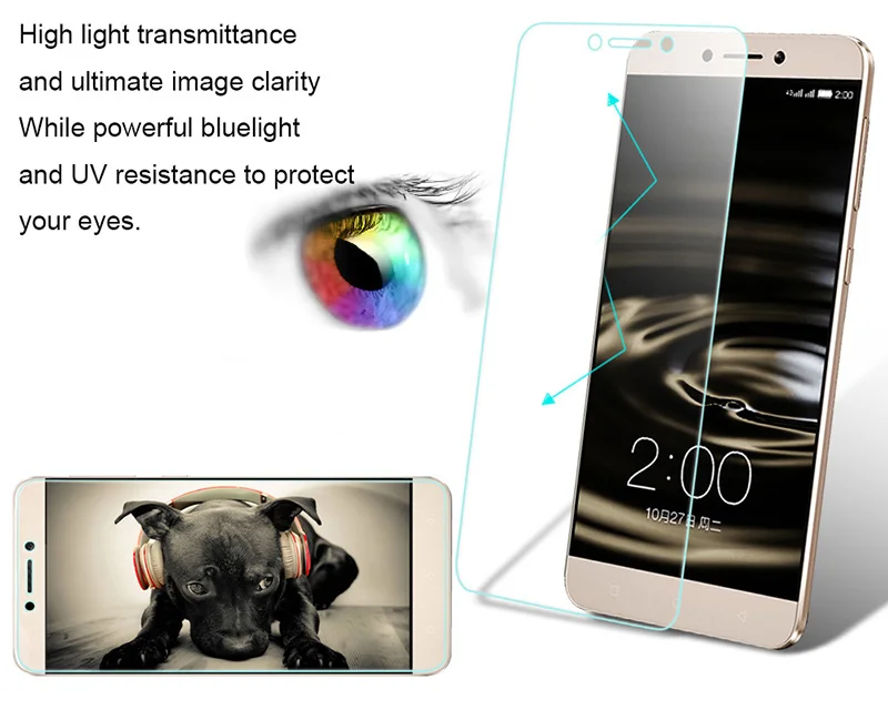 9H закаленное стекло для LeEco Le S3 Max 2 Le2 X620 X527 Le1 Pro3 1 Cool 1S Cool1 Cool1S X900 X622 стеклянная
