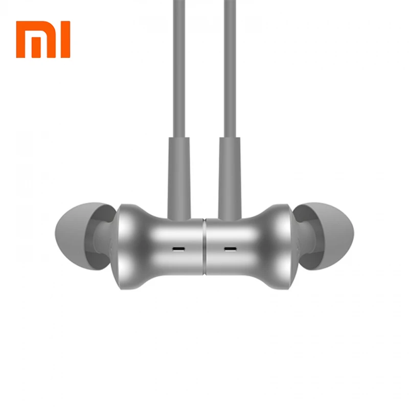 Оригинальный Xiaomi mi шейным Bluetooth V4.1 вкладыши Беспроводной наушники с c двойной