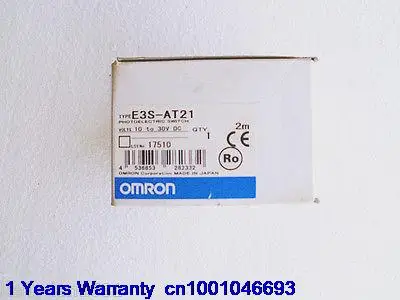 

DHL/EUB 1PC NEW Original for OMRON Photoelectric Sensor E3S-AT21 10-30VDC 15-18