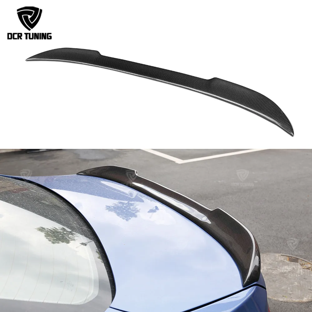 Carbon spoiler For BMW F30 F80 M3 Spoiler Carbon Fiber Material CS Style 2012 - UP 320i 328i 335i 326D F30 rear wings
