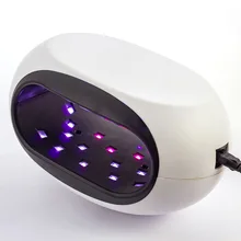 36 Вт УФ лампа светодиодный светильник Сушилка для ногтей для гель-лака для быстрой сушки всех гелей маникюр с белым и красным светом машина для ногтей SUN8se