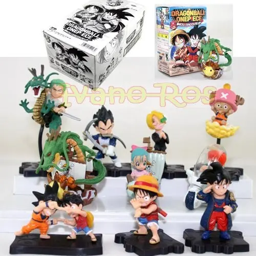 DRAGON BALL X ONE PIECE action fiure toy japan anime naruto one piece bleach code geass veampire knight FREE SHIPPING!! | Игрушки и