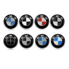 BMW 45mm Car Steering Wheel Badge Emblem Logo Sticker BMW E46 E30 E39 E34 E90 E60 E87 M3 F10 F20 F30 Car Accessories Styling