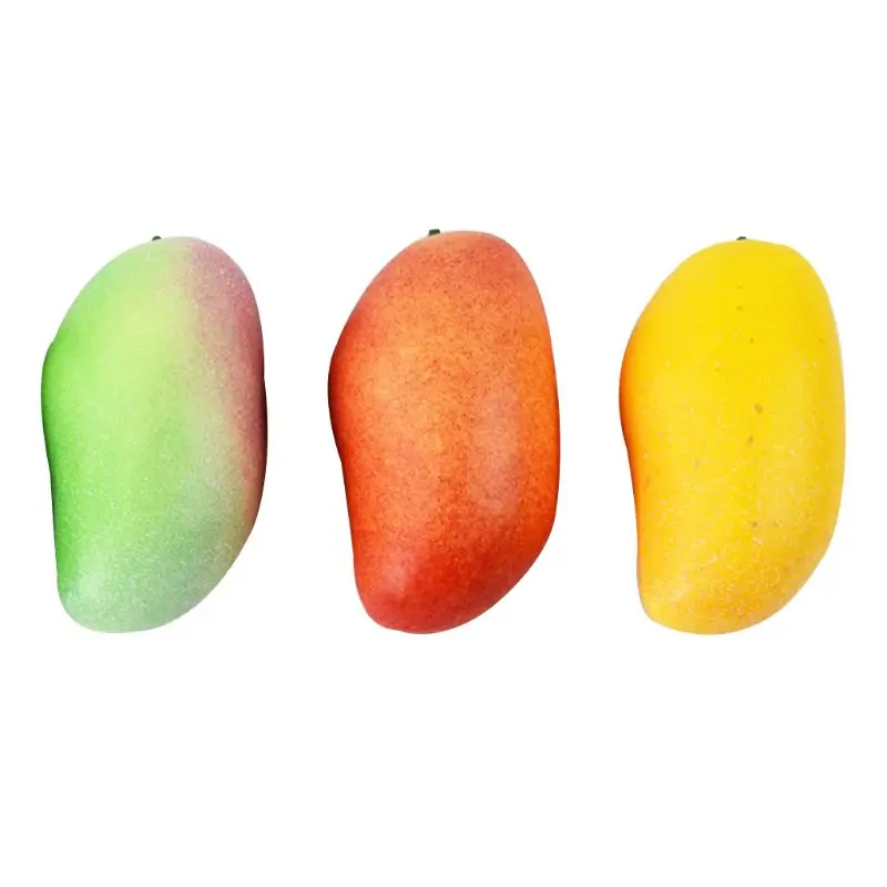 

Realistic Lifelike Artificial Fake Fruit Mango Model Home Wedding Party Christmas Decoration Teaching Props