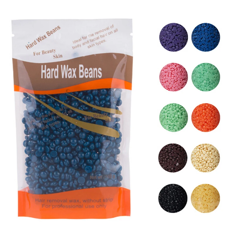NEW 100g Depilatory Wax Hot Film Hard Wax Pellet Waxing Bikini Hair Removal Bean Depilacion Beans
