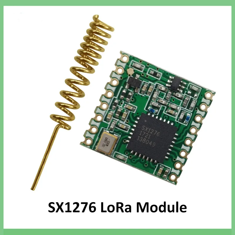 50 шт. 868 МГц Супер низкая мощность RF LoRa модуль SX1276 чип дальней связи приемник и передатчик SPI IOT+ антенна
