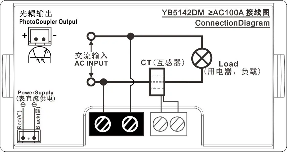 YB5142DM переменного тока 0-500 В цифровой вольтметр Амперметр 0-20A 100A 200A 500A 1000A напряжение тока ваттметр энергии частота измеритель мощности