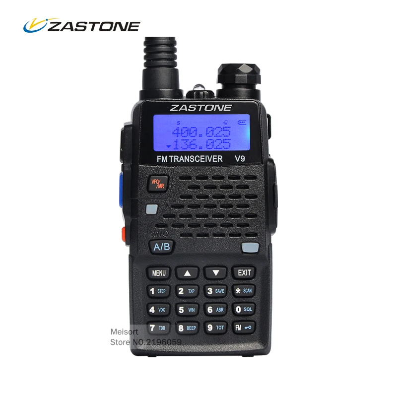 Portable Walkie Talkie Zastone V9 Dual Band VHF UHF Handheld Radio HF Transceiver Two Way Radios For Hunting Amateur Ham Radio