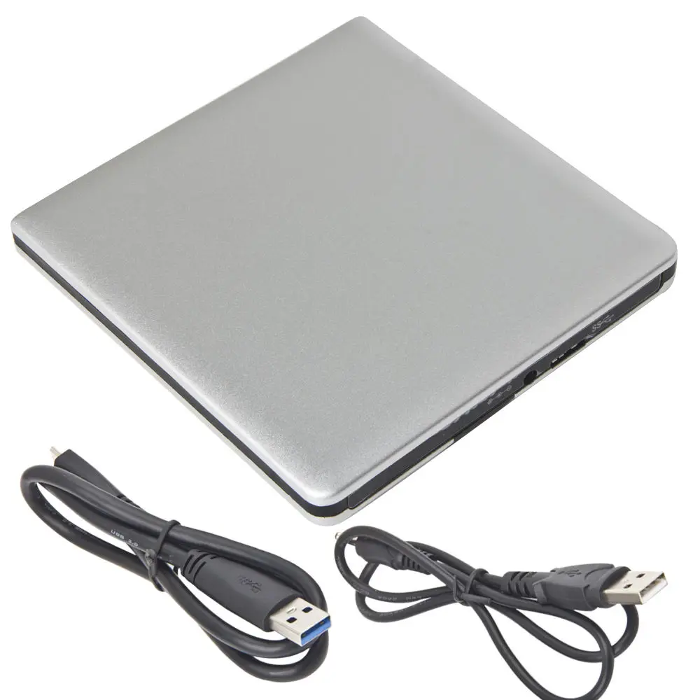 USB кабель для зарядного устройства + горячий серебряный 3 0 Супер тонкий SATA 12 7 мм Blu