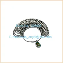 1-28 Японии кольцо Сайзер палец измерительный инструмент, Металлическая измерительная Весы измеритель ювелирных изделий Инструменты