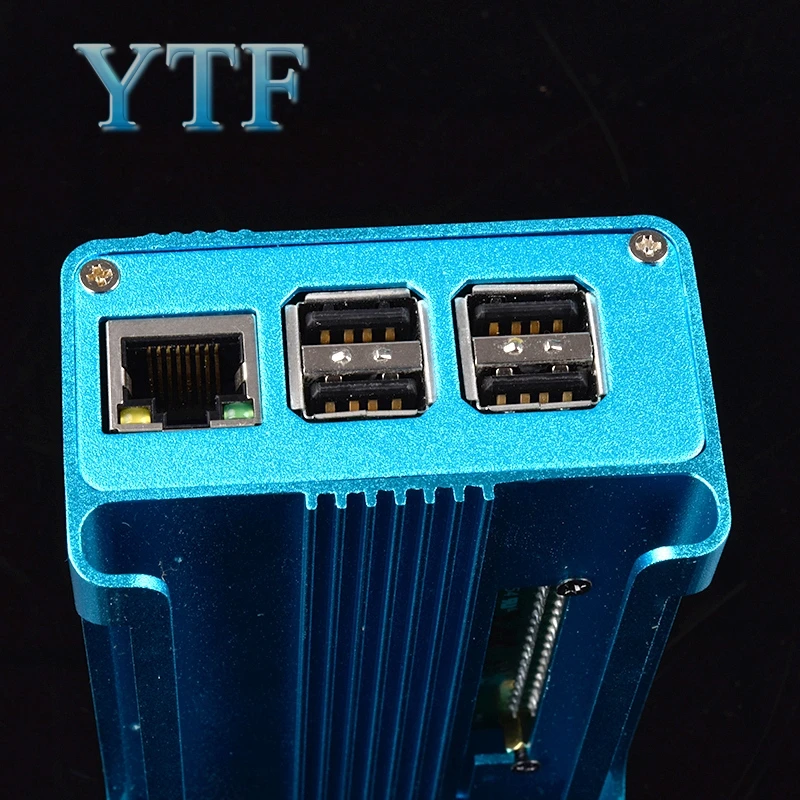 От имени Корпуса Алюминиевый Raspberry Pi 3 B/B + корпус из сплава алюминиевая коробка с