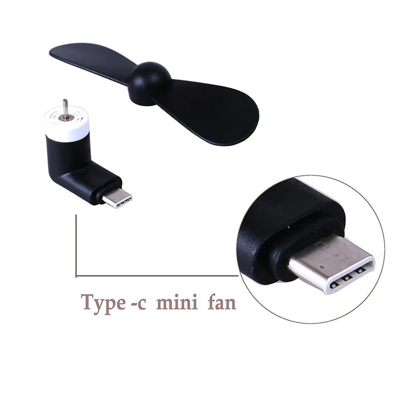BinFul новейший мини портативный гаджет Type C мобильный телефон охлаждающий usb