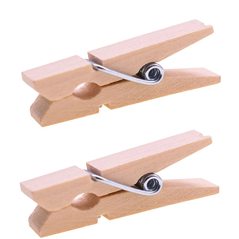 50 шт. деревянные пружинные зажимы Длина 3 5 см|wooden clips|clip officeclip wood |