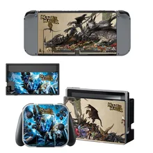 Monster Hunter Виниловая наклейка для NintendoSwitch наклейка для Nintend Switch NS консоль и контроллер Joy-Con