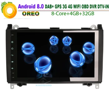 

9" Octa Core 4G RAM 32G ROM Android 8.0 Autoradio Sat Navi DAB+ BT WiFi GPS OBD DVR Car Radio player For VW Crafter 2006 onwards