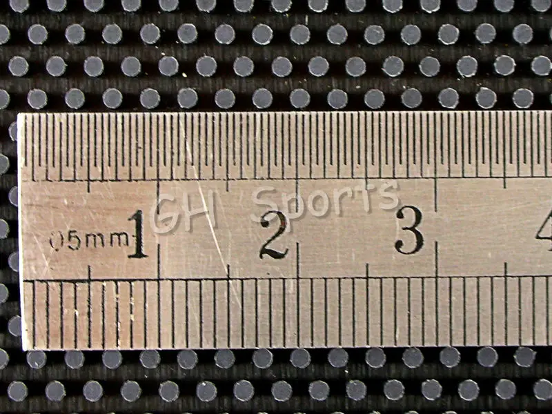 العالم مو وانغ لونغ تنس الطاولة المطاط (بينغ بونغ المطاط بدون الإسفنج ، Topsheet ، OX)