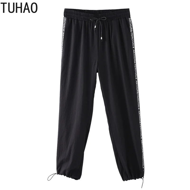 TUHAO plus size 10XL 8XL 6XL women casual pant for big size women black sweatpant active trousers Capris large size 4XL MS07 TUHAO plus size 10XL 8XL 6XL women casual pant for big size women black sweatpant active trousers Capris large size 4XL MS07