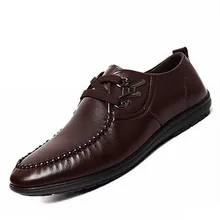 Big Size New Arrival Split Leather Men Casual Shoes Fashion Top Quality Driving Moccasins Slip On Loafers Men Flat Shoes new