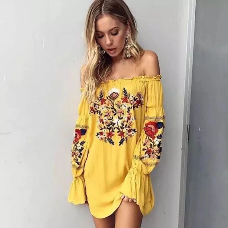 sexy off shoulder dress_0