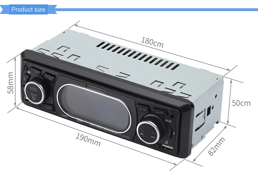 Двойной USB автомобильный радиоприемник с Bluetooth 1Din автомобиль радио Coche Регистраторы автомобильный стерео Мультимедийный Плеер MP3 FM Вход SD часы в тире AUX FM