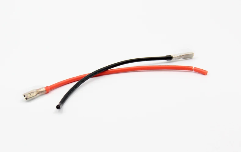 

25Pairs 2.8mm Female Spade Crimp Terminals Wire 20CM AWM 1007