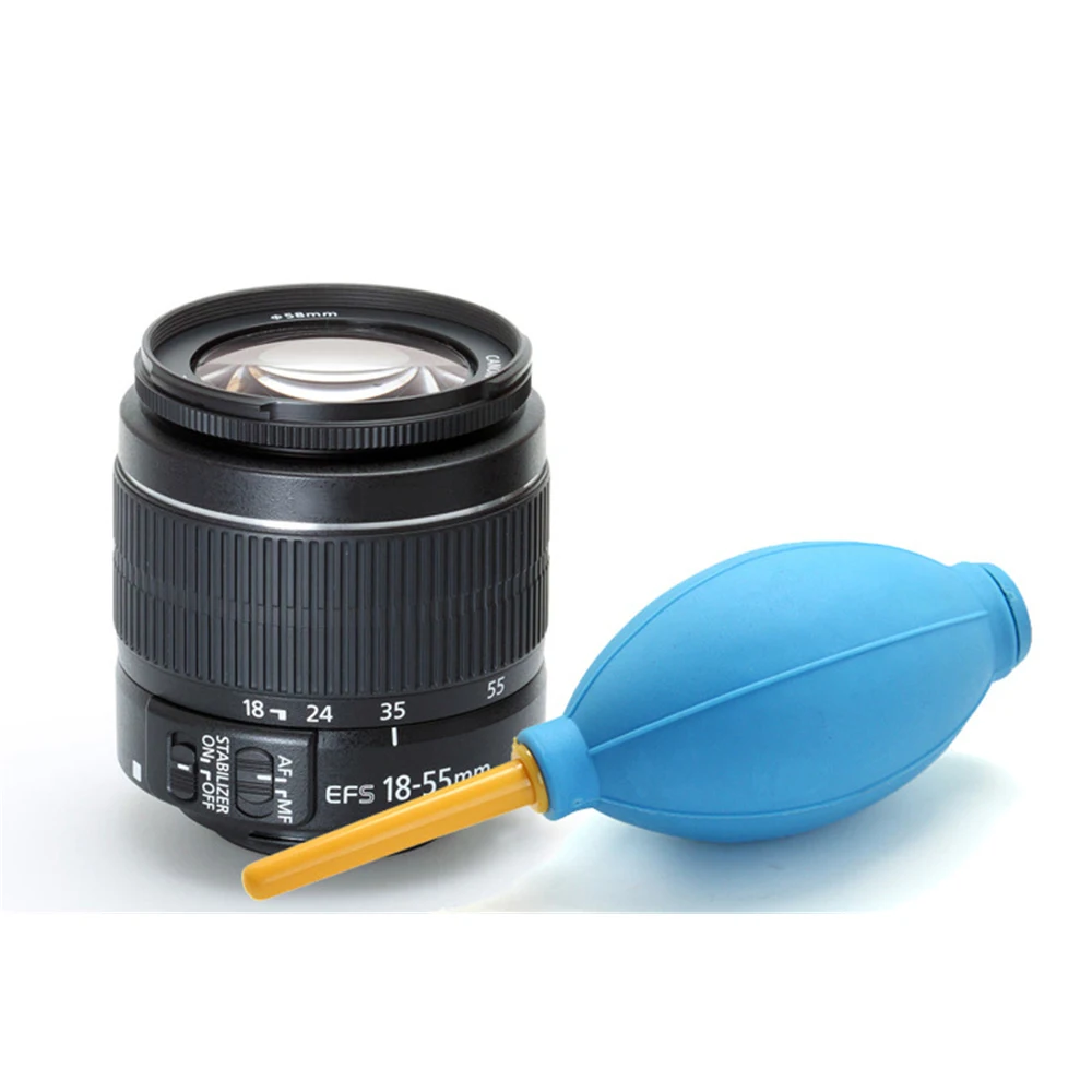 Black Universal Rubber Air Blower Pump Dust Cleaner Dust Blower Cleaning for Digital SLR//Camera//Binocular Lens