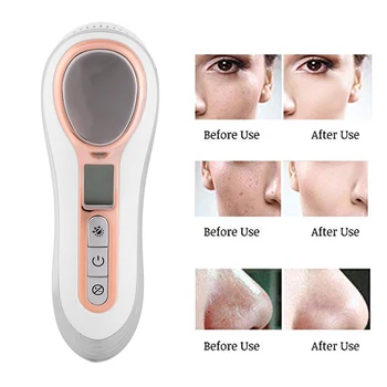

Hot Cold Ion Facial Beauty Device Portable Handheld Skin Care Instrument Wrinkle Removal Lifting Facial tightening Anti Aging