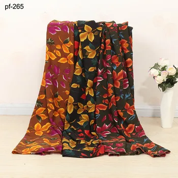 

Fashion shirt fabric printed fabric crepe de Chine polyester fabric Chiffon fabric Floral little stretchy chiffon