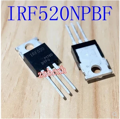 

10 шт./партия, новые оригинальные фотообои IRF520NPBF TO-220