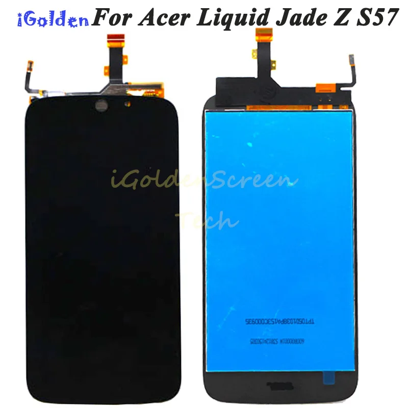

For Acer Liquid Jade Z S57 LCD Display +Touch Screen Assembly For Acer S57 lcd Digitizer +free tools