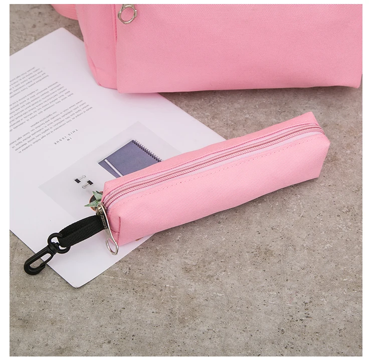 4 шт. для женщин рюкзак нейлоновые двойные сумка повседневное рюкзаки школьные ранцы для девочек подростков mochila feminina студентов
