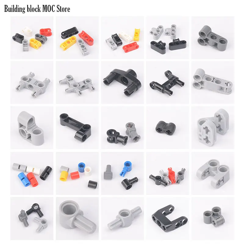 28 техника разъемы части EV3 EV5 образования детей Building Block MOC legoINGlys 9686/9898/6536/42003/32184/48989/55615/15100 - изображение