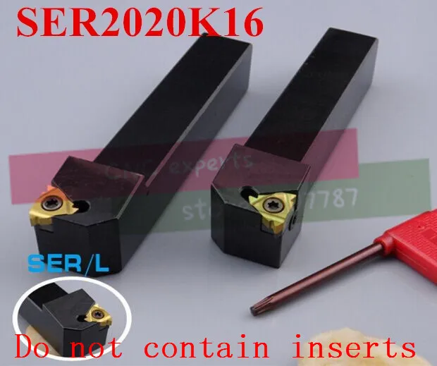 

SER2020K16,Thread Turning Tool Factory outlets,Lathe Machine Turning Tools Set Internal Turning Tool CNC Indexable boring bar